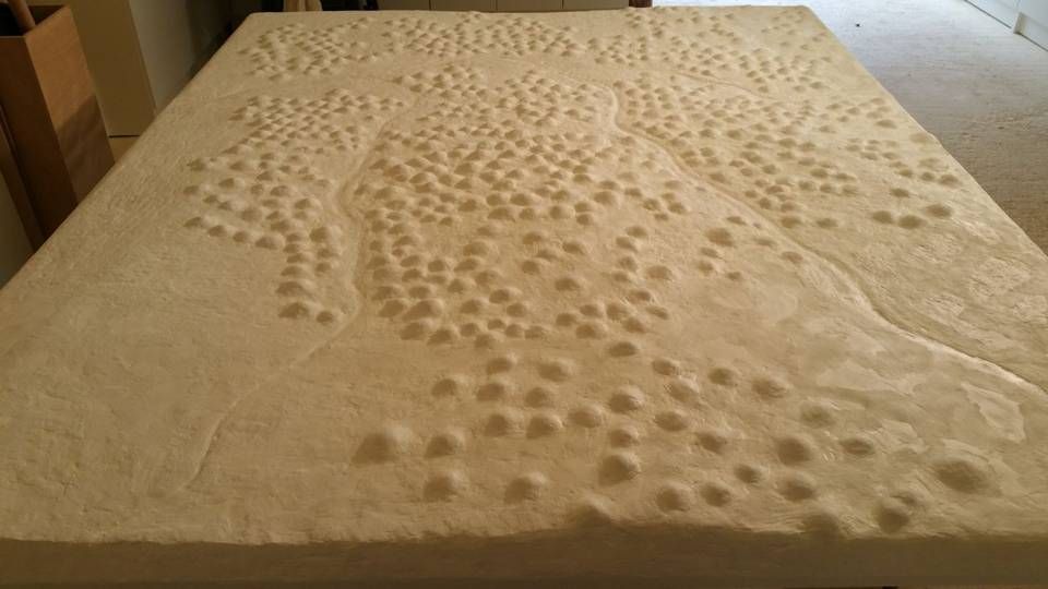 La maquette en atelier
