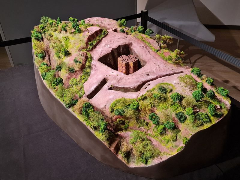 Lalibela (Éthiopie) : maquette et réalité mixte